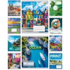 Зошит 12арк. лін. /ТВ/ "12ЛВ МІКС-2" №ТА62107(25)(600)