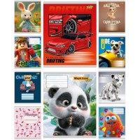 Зошит 12арк. лін. /ТВ/ "12ЛВ МІКС-3" №ТА62108(25)(600)