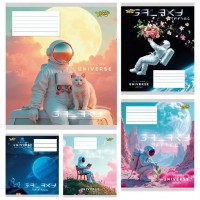 Зошит 36арк. кліт. /ТВ/ "Космос" №ТА61407(20)(240)