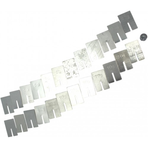 Терези пластикові з набором важків №TNVM 