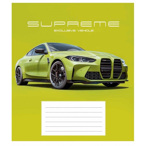 Зошит 24арк. лін. Star "Supreme vehicl" ВД-лак №024-3691L(25)(250)