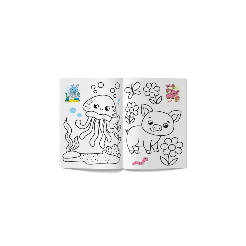 Книга А5 "Кольорованка. Кольори" №6284/Кристал Бук/(50)