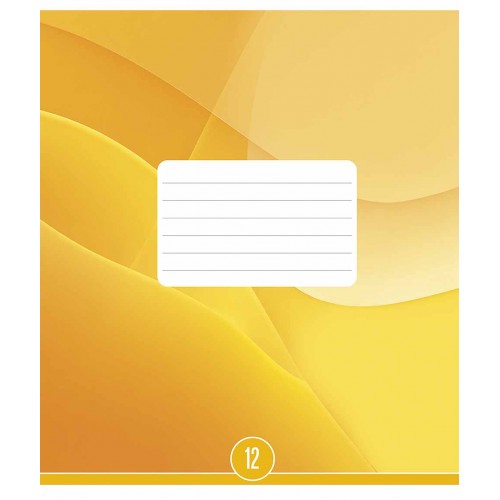 Зошит 12арк. лін. Школярик "Self-colored gradient (патерн)" ВД-лак №012-3654L(30)(300)