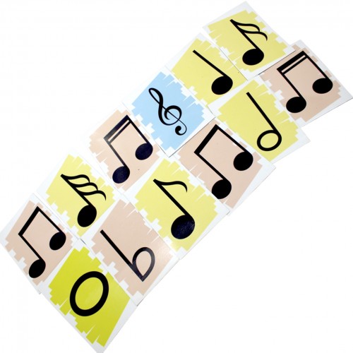 Набір магнітних нотних знаків/НУШ