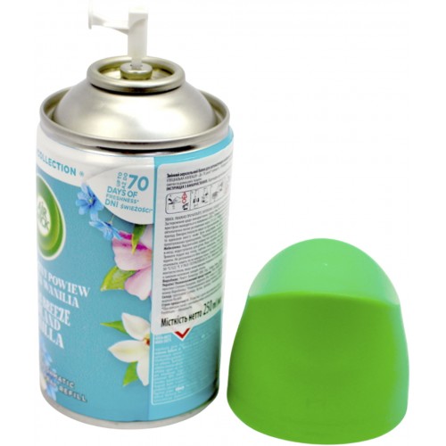 Освіжувач повітря AirWick (запаска) до авто освіжувача Блакитна лагуна 250мл №144/3144