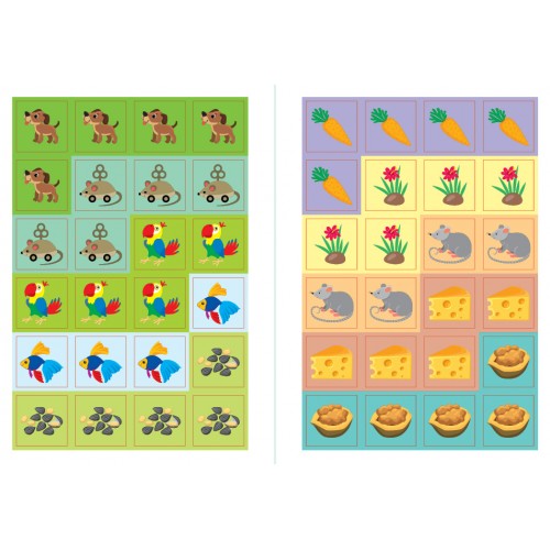 Книжка А5 "Наклей, малятко! Гав-гав! Домашні улюбленці" 48 наліпки №5013/УЛА/(30)