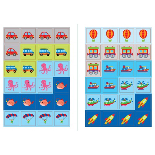 Книжка А5 "Наклей, малятко! Біп-біп! Швидкий транспорт" 48 наліпки №4993/УЛА/(30)