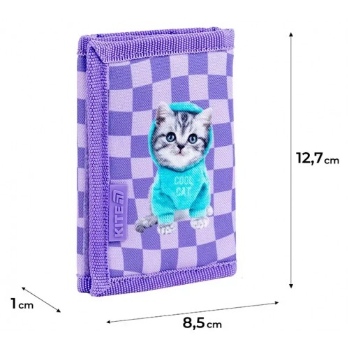 Гаманець дит. "Kite" Studio Pets 1від. №SP25-598