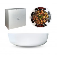 Форма для запікання 1,5л 27х26х4см склокерам. круг. №50060-01/S&T/(12)