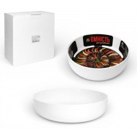 Форма для запікання 2,3л 30х28х5см склокерам. круг. №50061-01/S&T/(12)