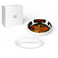 Форма для запікання 0,75л 20х4хсм склокерам. круг. №50064-01/S&T/(24)