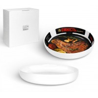 Форма для запікання 1,5л 25,5х5хсм склокерам. круг. №50065-01/S&T/(12)