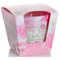Свічка з ароматом "Bartek candles" 115г/30год. Peony(12)