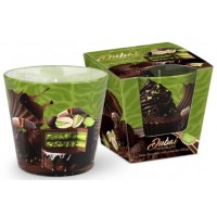 Свічка з ароматом "Bartek candles" 115г/30год. Dubai chocolate(12)