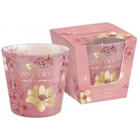 Свічка з ароматом "Bartek candles" 115г/30год. Powdery Tuberose(12)