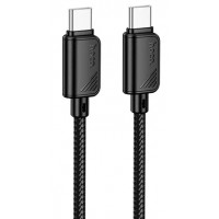 Кабель Type C > Type C HOCO X113 60W 3A 1м black