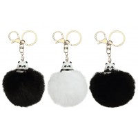 Брелок "PomPom Panda" хутро №ZB.706703(24)