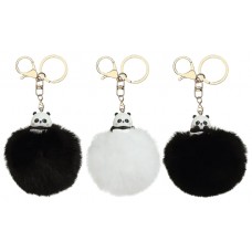 Брелок "PomPom Panda" хутро №ZB.706703(24)