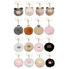 Брелок "PomPom Cutie" хутро №ZB.706705(24)