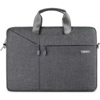 Сумка для ноутбука "WIWU" City Commuter Bag For Laptop/UltraBook 15.6" gray/Breidon/