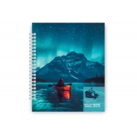 Блокнот В5 60арк. кліт. карт. "Невідомі куточки світу" Canada №O20300-05/Optima/