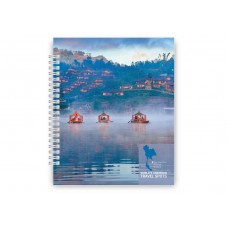 Блокнот пруж. В5 60арк. кліт. карт. "Невідомі куточки світу" Thailand №O20300-06/Optima/