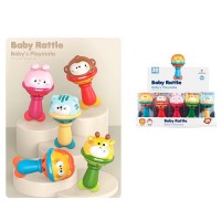 Брязкальце 12см,тварина,прорізувач,в дисплеї,33,5х15х27см,5 видів №1165(120)