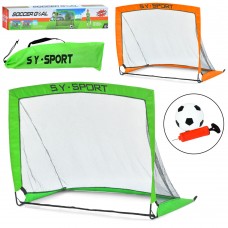 Футбольні ворота,насос, м'яч, в кор-ці,62х11х9см №MR1391(12)
