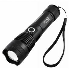 Ліхтар акум. метал. ЗП Type-C, zoom, 18650(3xAAA), 5 режимів №BL-X71A-HP50(30)