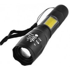 Ліхтар акум. метал. "Police" ЗП microUSB, zoom,3 режими №BL-T6-29-T6/T6+COB/