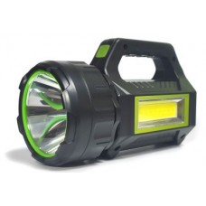 Ліхтар акум.пласт.ЗП microUSB,2000mAh,power bank,сон.панель,3+4режими№HEL-T95(біл.і черв.)