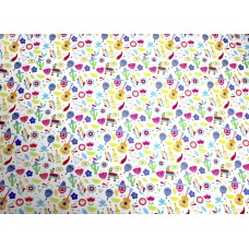 Папір пакувальний 64х90см №№GWP2024-4/8358//Мандарин/(40)(240)