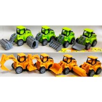 Будівельна техніка інер-а 13см,рух деталі,гумові колеса,в кульку,20х14х7 №668-31-32A(144)