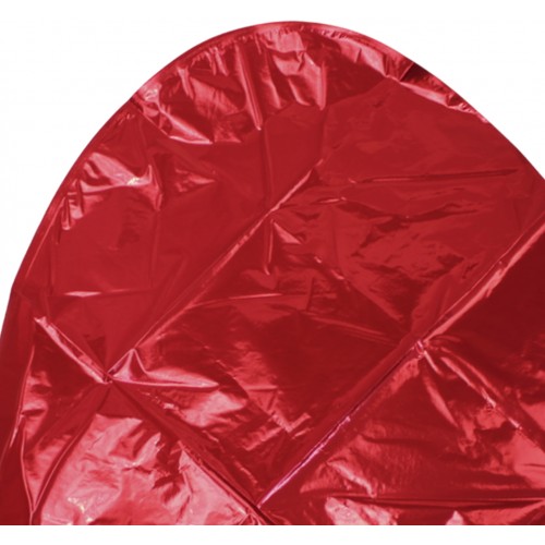 Кулька повітр. фольгована 18"/45см "Серце" червона/Flexmetal/(1)(100)