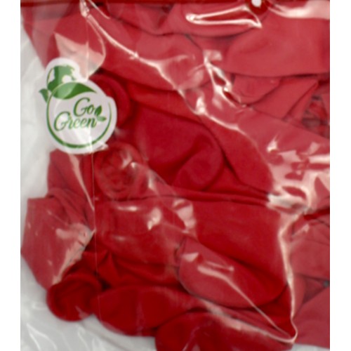 Кулька повітр. латексна 12"/30см "Серце" червона/Kalisan/(25)