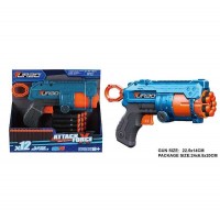 Пістолет механічний з барабаном та м'якими кулями №ВТ312