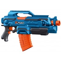 Пістолет автомататичний,з магазином на бат-ці.з м'якими кулями 24шт №ВТ347