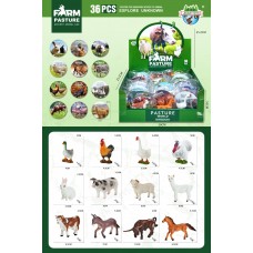 Тварини домашні 6х3х5см,в боксі,26х10х25,5см №JS20-4(36)(720) КІ