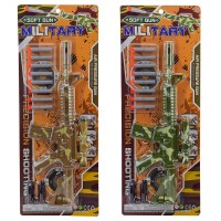 Набір військ.: 8 снарядів на присосці,на планшеті,55х20,5см,2 кольори №001-A52(60)(120) КІ