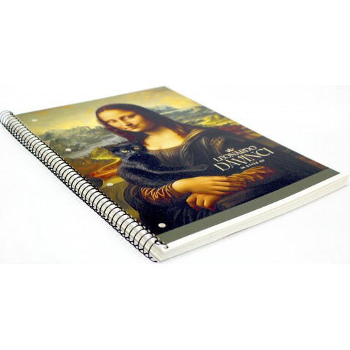 Коледж-блок А4+ 80арк. лін. мат. лам.,кремовий блок №A4-080-6714L/Школярик/(4)(36)