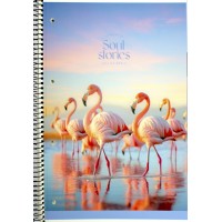 Коледж-блок А4+ 80арк. лін. мат. лам.,кремовий блок №A4-080-6711L/Школярик/(4)(36)