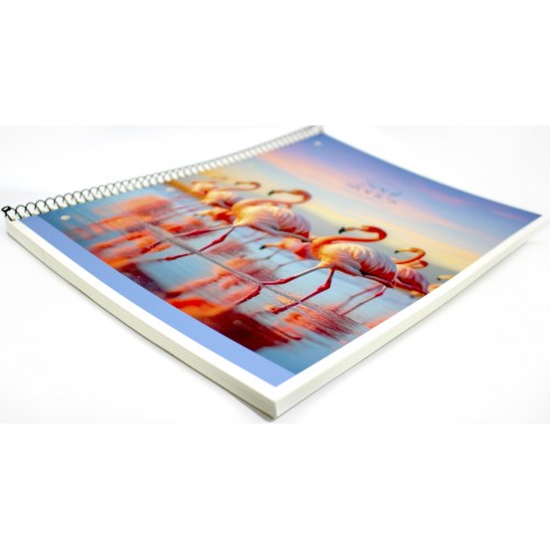 Коледж-блок А4+ 80арк. лін. мат. лам.,кремовий блок №A4-080-6711L/Школярик/(4)(36)