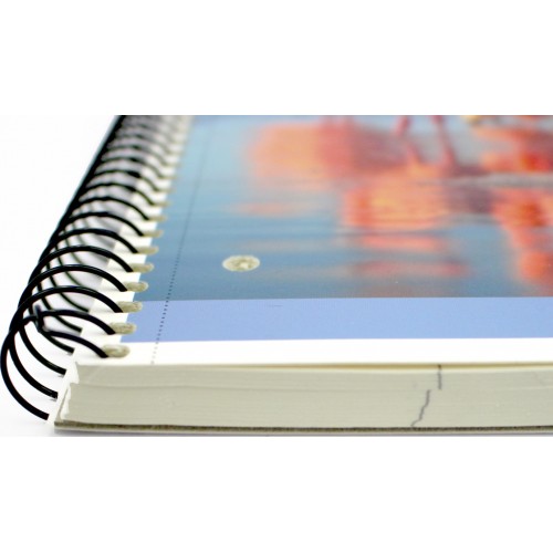 Коледж-блок А4+ 80арк. лін. мат. лам.,кремовий блок №A4-080-6711L/Школярик/(4)(36)