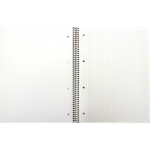 Коледж-блок А4+ 80арк. кліт. мат. лам.,кремовий блок №A4-080-6716K/Школярик/(4)(36)