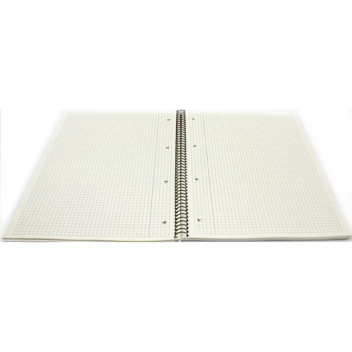 Коледж-блок А4+ 80арк. кліт. мат. лам.,кремовий блок №A4-080-6716K/Школярик/(4)(36)