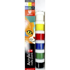 Набір акрил. фарб "Arteo" ColorCat 6х10мл матовий №322112007(24)