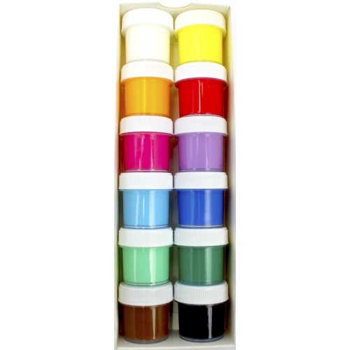 Набір акрил. фарб 12х10мл "Arteo" Flowers для тканини №322113002(12)