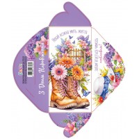 Конверт для грошей "З Днем народження!" жіночий №КВ24-164/Мандарин/(10)(300)