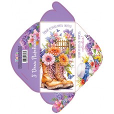 Конверт для грошей "З Днем народження!" жіночий №КВ24-164/Мандарин/(10)(300)