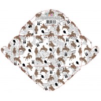 Конверт для грошей "без напису" №КВ24-204/Мандарин/(10)(300)